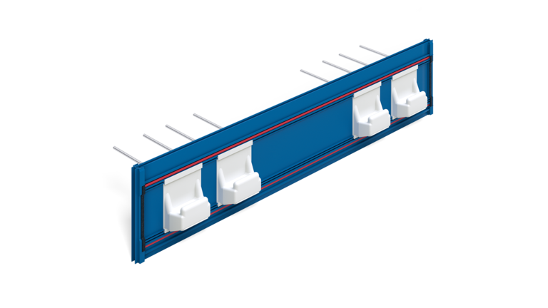 Schöck Tronsole® tip T: zvočna izolacija za priključek stopnic na podest z ravnim stikom
